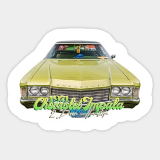 1972 Oldsmobile Cutlass Supreme Coupe Sticker